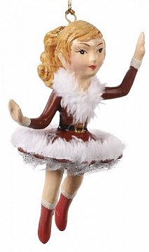 Елочное Украшение Санта  девочка